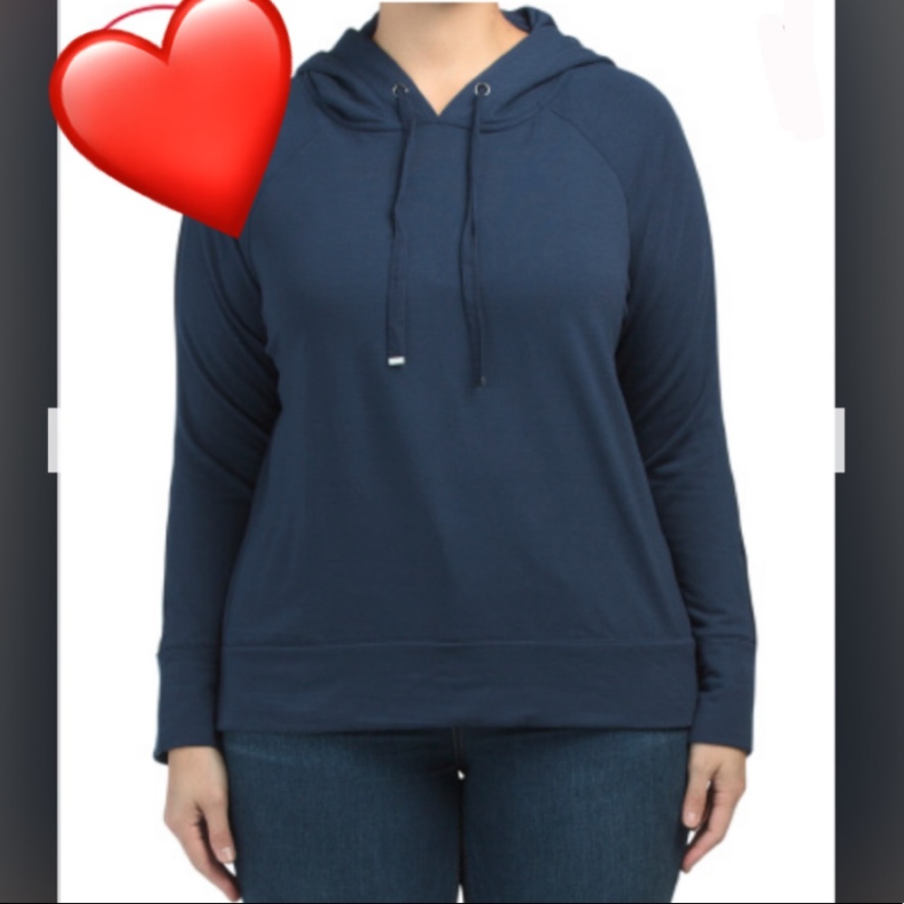 Navy blue super soft jockey hoodie